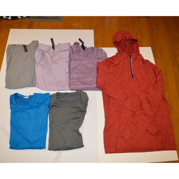 Lululemon Men's Tops Lot, Sizes S and M - Metal Vent Tech, Polo, Senseknit - Picture 1 of 14